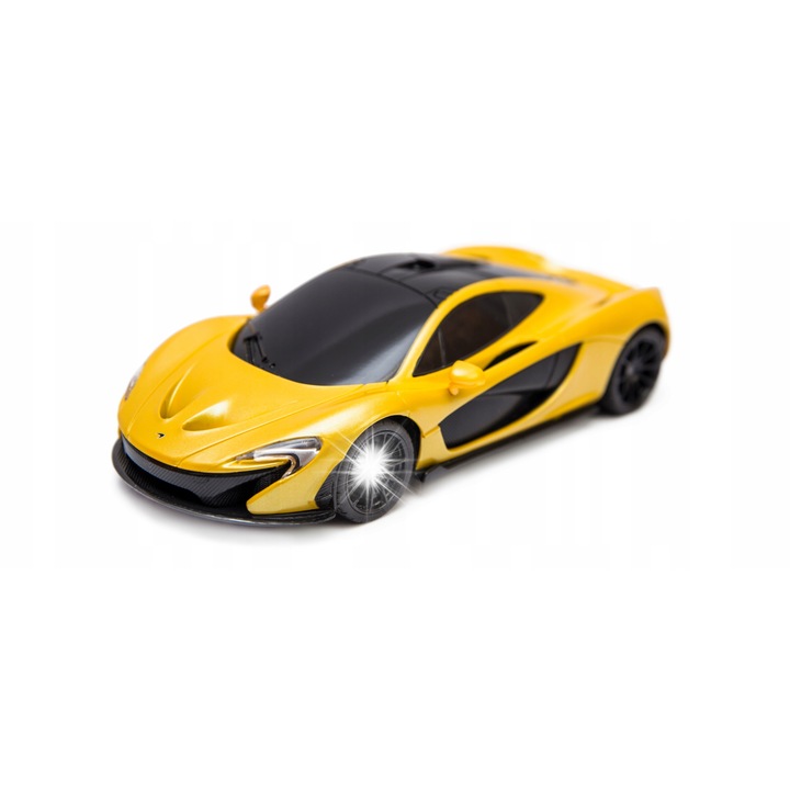 Rastar McLaren P1 távirányítós autó, sárga, 1:24, 19cm