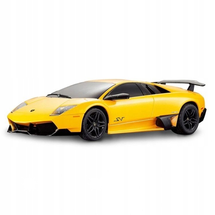 RC кола Lamborghini Murcielago Rastar жълта 20см 1:24