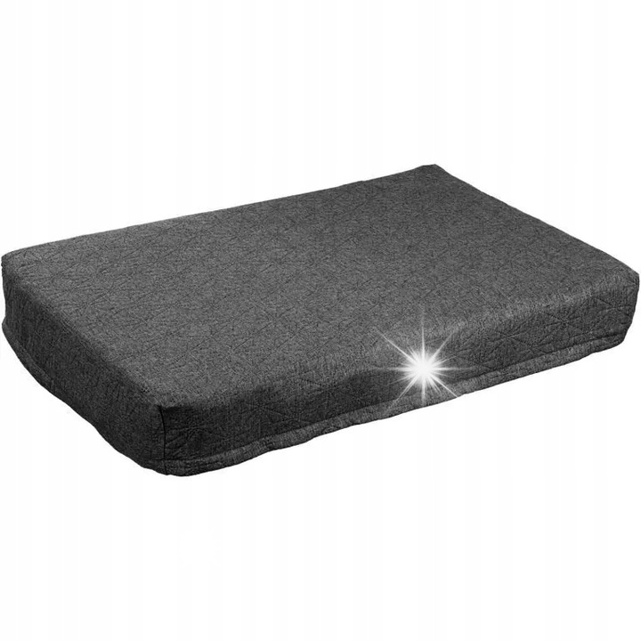 Petstuff ortopéd kutyaágy 72x50x10cm sötétszürke