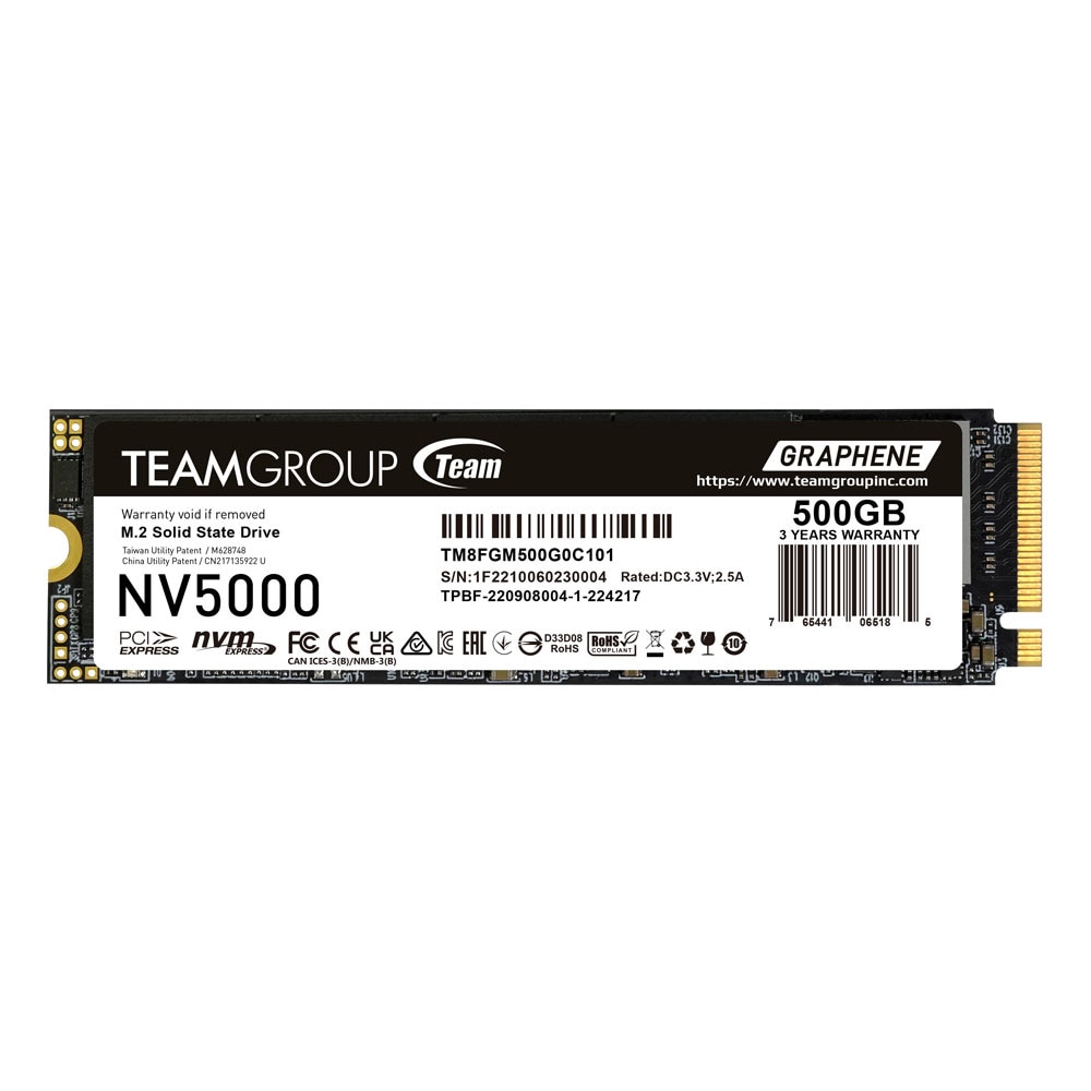 Solid State Drive (SSD) Kingston NV2 500GB, PCIe 4.0 NVMe, M.2