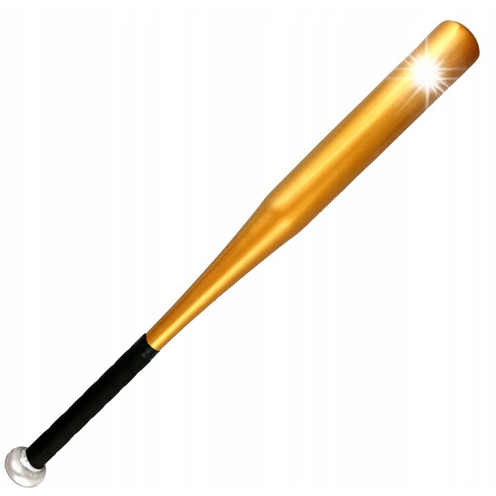 Bata baseball DKM 63cm aluminiu auriu metalic
