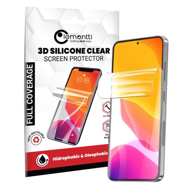 Folie Lemontti Silicon Clear compatibila cu Samsung Galaxy A27