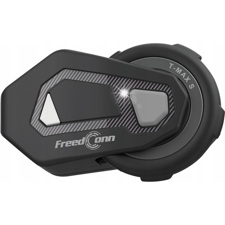 Intercom moto Freedconn T-MAX S V4 PRO, Bluetooth 5.1, 1000m, negru