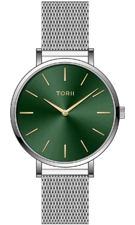 Ceas de dama TORII S28SS.FG, verde, de moda, clasic