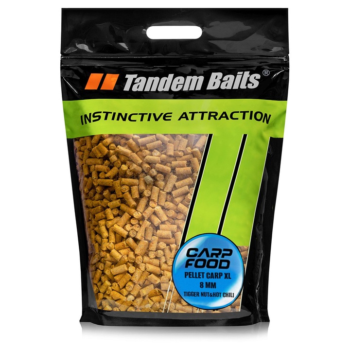 Pellet crap Carp Food Natural Aluna Tigrata & Hot Chili 8 mm 5 kg