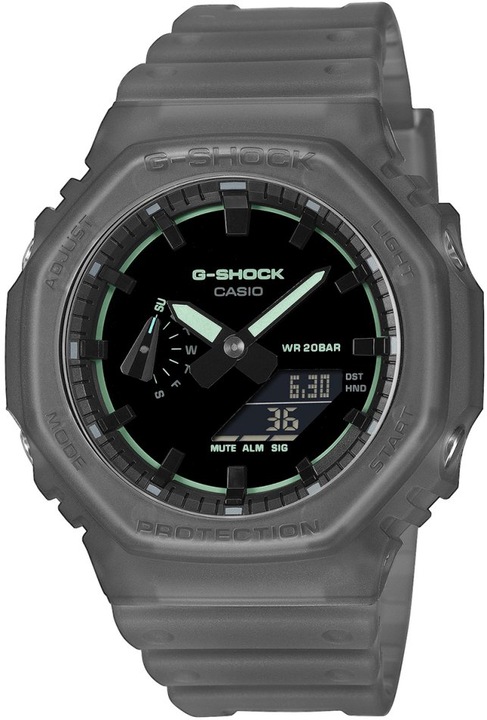 G-SHOCK GA-2100K-1AER uniszex óra, szürke, sportos, ütésálló