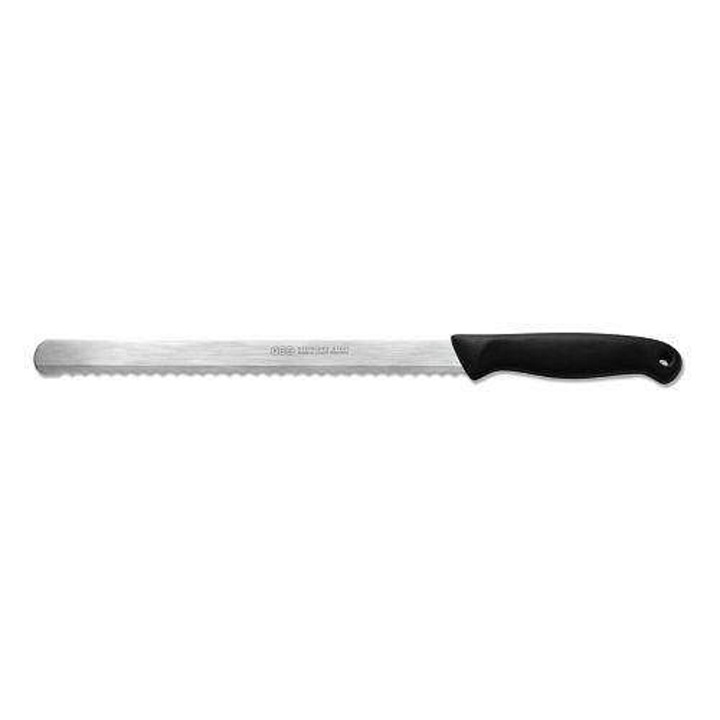 KDS tortaszeletelő kés 340x225mm hullámos rozsdamentes acél 55g