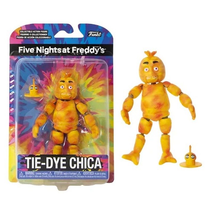 Фигурка Funko Five Nights at Freddy's Tie-Dye Chica 13см със стикер