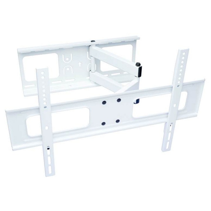 Suport TV perete Connect IT T3WH alb 37-70" reglabil 230x230x262mm