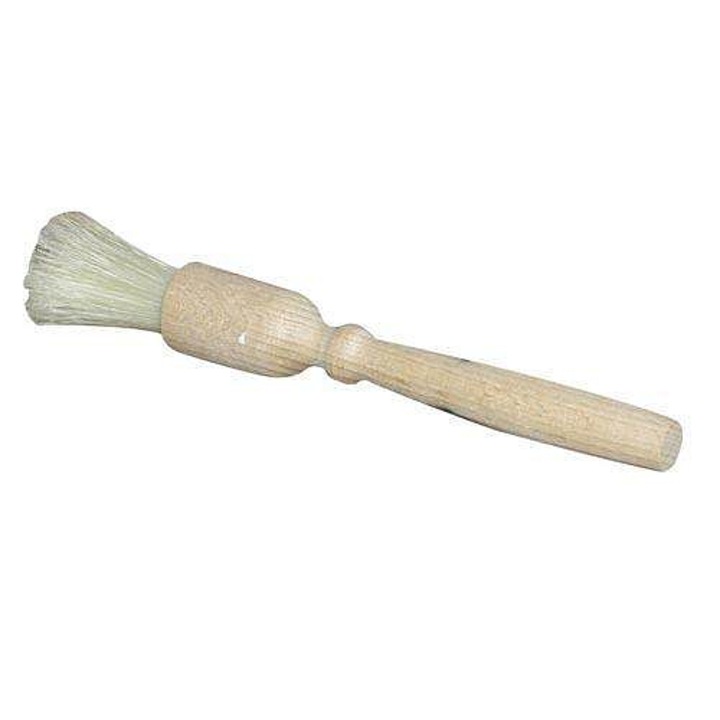 DIPRO élelmiszer ecset, kerek ecset 18,5 cm, fából, szintetikus sörtékkel, natúr