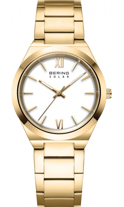 Ceas de dama BERING 19932-734, auriu, de moda, clasic