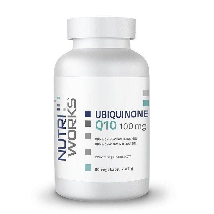 Coenzima Q10 NutriWorks 100mg complex B 90 capsule