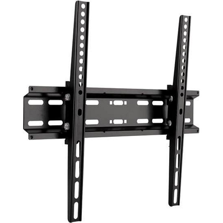Suport TV MKF 24DN440, inclinabil, compatibil VESA 400×400 mm, capacitate 35 kg, distanta de 50 mm, Negru
