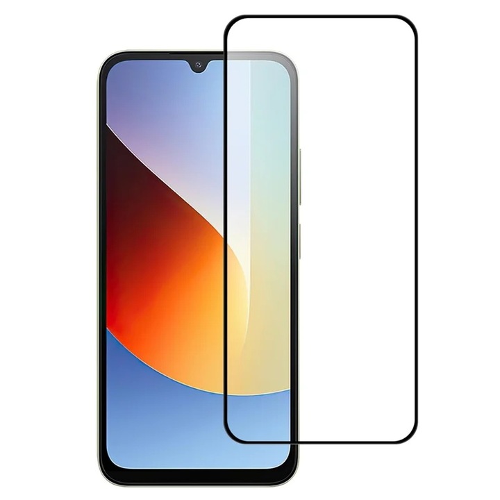 Folie pentru Xiaomi Redmi A7 Pro 4G, Sticla Securizata, Ultra HD, Protectie 111D, Montare Simpla, set cu sticker, Transparent