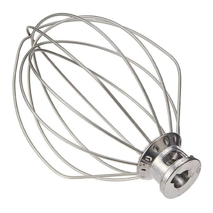 Tel din otel inoxidabil pentru mixer, accesoriu, usor de curatat, argintiu, universal