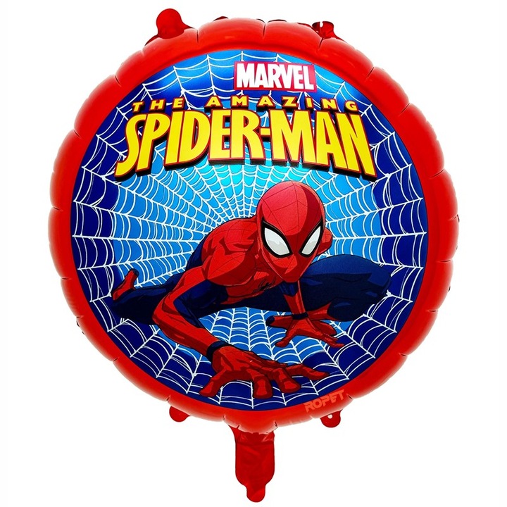 Balon Folie Amazing Spiderman, 45 cm, Ropet