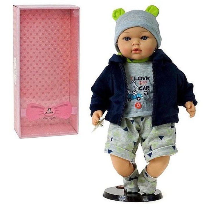 ADAR 45 cm-es babababa, énekel és beszél lengyelül, ablakos bemutató dobozban, többszínű, 1 db
