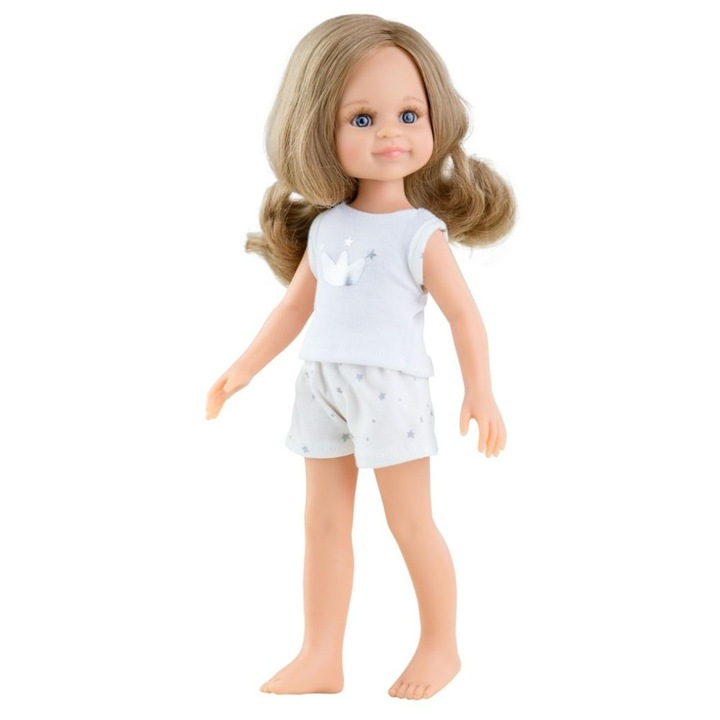 Paola Reina baba 32 cm, kézzel készített, kiváló minőségű vinilből, Többszínű, 1 db