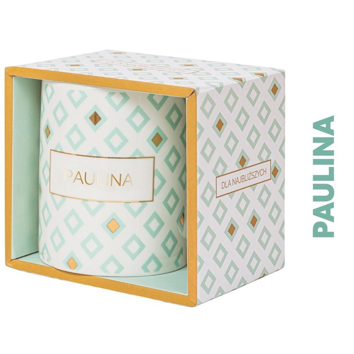 Чаша за подарък Be-Happy Gifts Paulina многоцветна 350ml