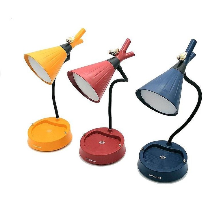 Настолна лампа ADAR USB компактна многоцветна 20x14.5x12.5см в кутия