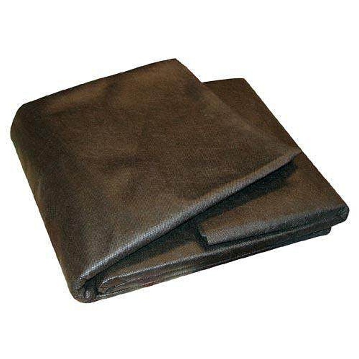 Material netesut M.A.T. GROUP pentru gradina, 50 g/m2, UV stabilizat, permeabil la apa si nutrienti, anti-buruieni, negru, 3,2 x 5 m