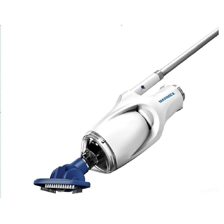 Aspirator pentru piscina Marimex ProStar Vac MP02 Aku, fara fir, autonomie 40 min, incarcare USB, pentru piscine si cazi cu hidromasaj, alb/albastru, 1 buc
