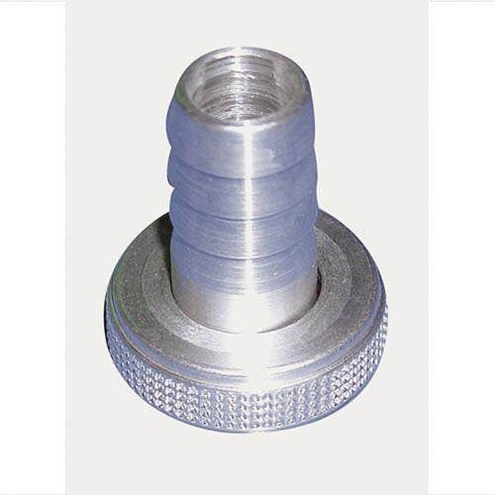 Racord pentru furtun Mat, конектор за маркуч, резба M22 x 1, за маркуч 3/8 инча, Сребрист, 1 бр