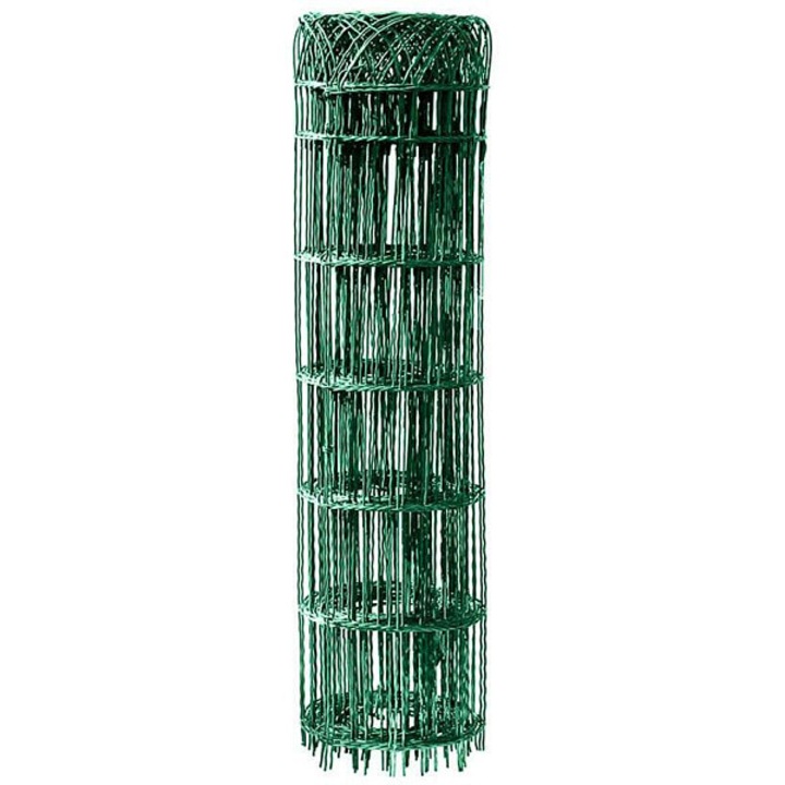Dekoratív háló Mat PH 150x82/3.1 2.0/400mm ZE, horganyzott acél, PVC bevonatú, zöld RAL 6005, 10 m
