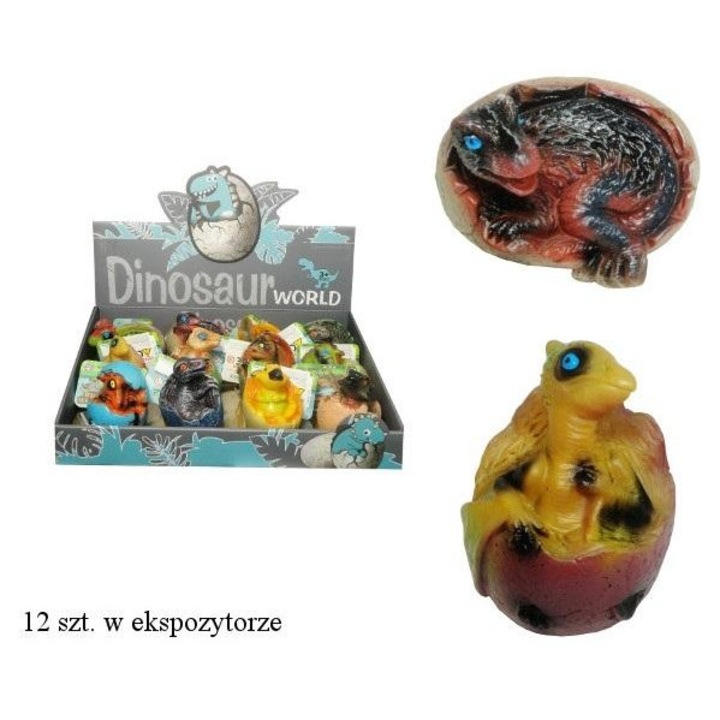 SWEDE interaktív többszínű dinoszaurusz figura 10x12cm szett