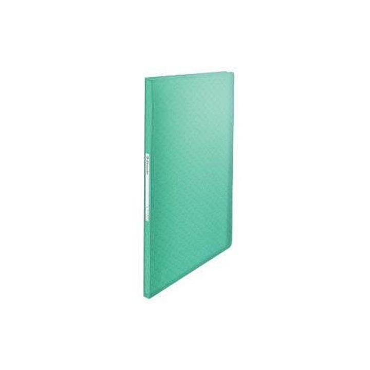 Папка с джобове / каталог ESSELTE Colour'Breeze, 60 джоба за 120 листа, джобове без киселина, устойчиви на мастило, свежо зелено, A4