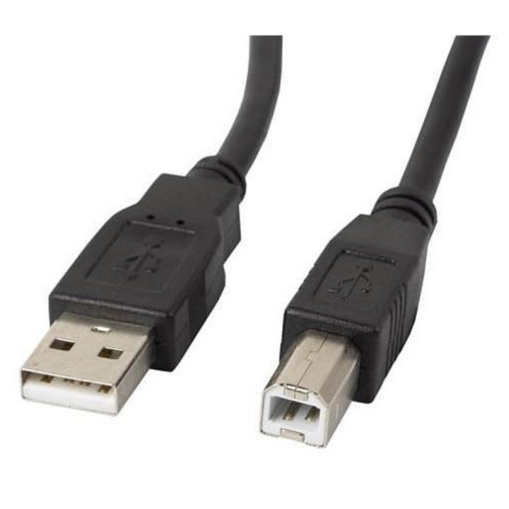 LANBERG USB 2.0 kábel 3m fekete USB-A - USB-B