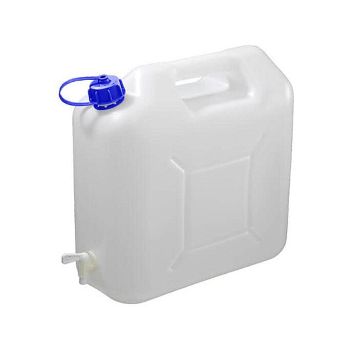 Пластмасова туба Mat 15л с кранче 35x16.5x35см