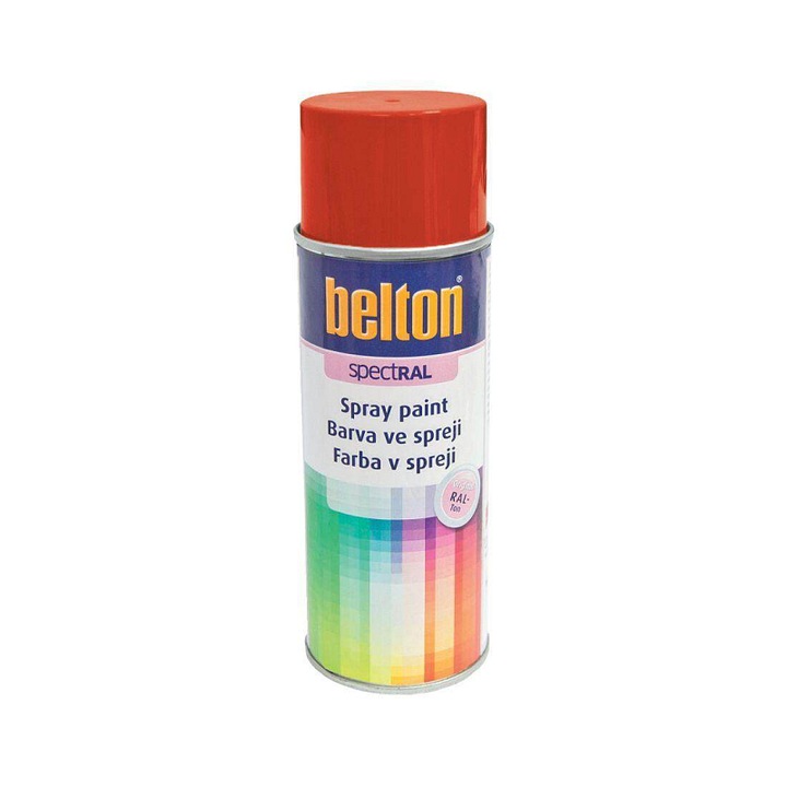 Belton RAL 3020 fényes piros spray festék 400ml 6,8x20x6,8cm