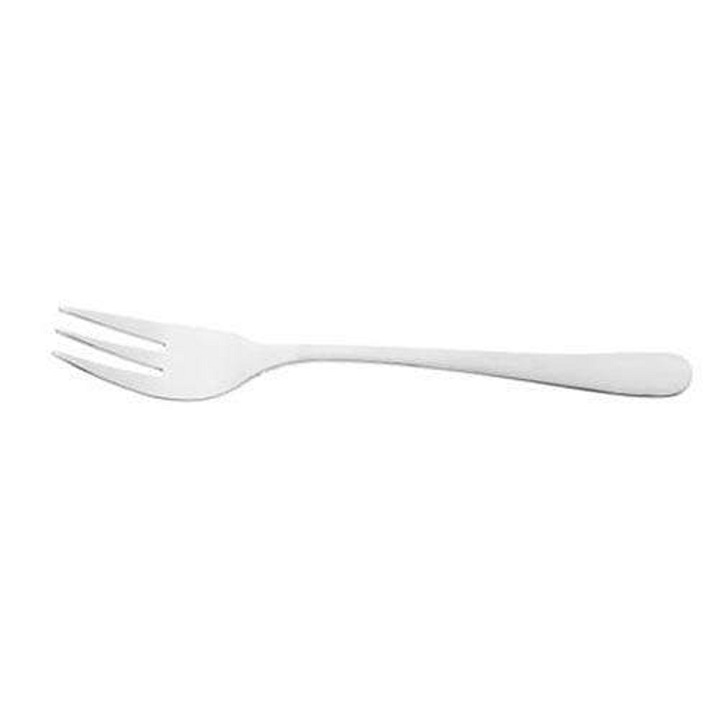Furculita pentru desert Mat Hotel, otel inoxidabil, design clasic, 16 cm, argintiu, 1 buc