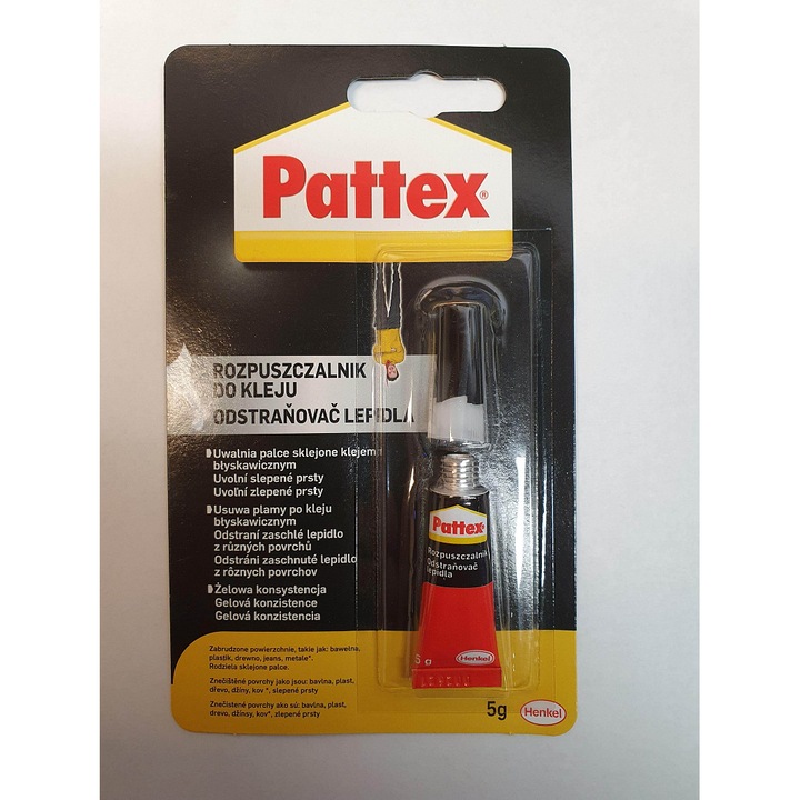 Henkel ragasztó oldószer 5g átlátszó 9,8x16,5x1,6cm