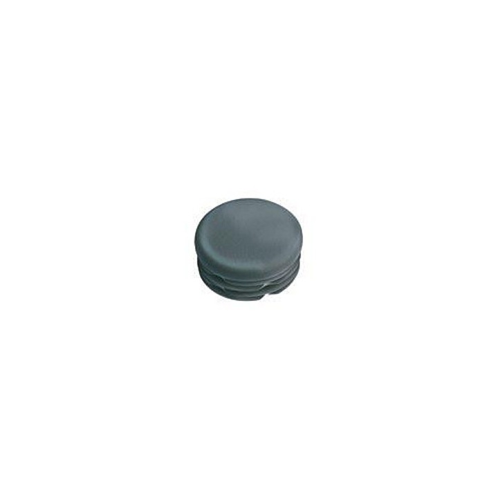 Dop rotund Mat 10mm negru set 20 buc