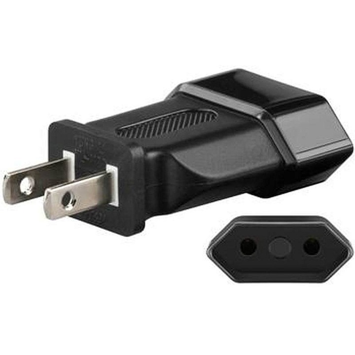 Goobay utazóadapter USA Japán aljzatokhoz, 250V 10A, fehér