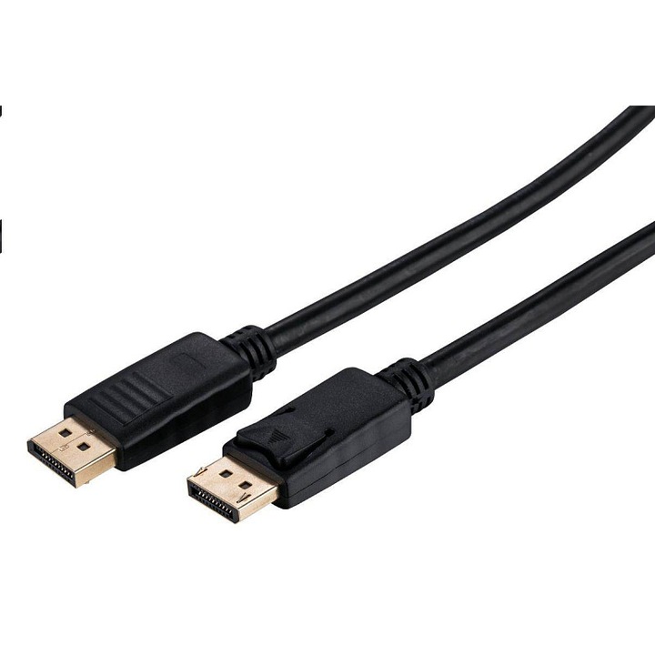 C-TECH DisplayPort 1.2 kábel, 4K@60Hz, M/M, 5m