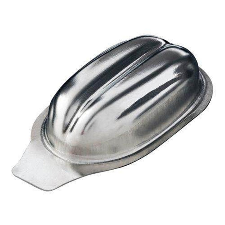 Pesava süteményforma készlet, 20 db, kávé, ezüst, 40mm