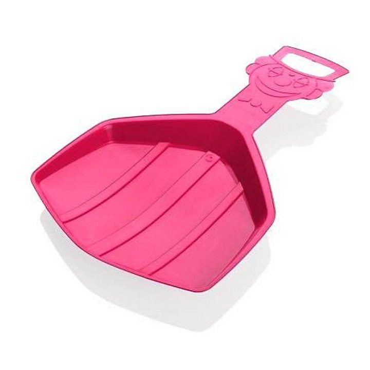 PLASTKON KLAUN szánkó 33x56x4,5cm rózsaszín