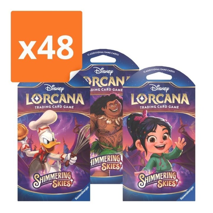 Бустер комплект Disney Lorcana Ravensburger 48 части многоцветен 0x19x21см