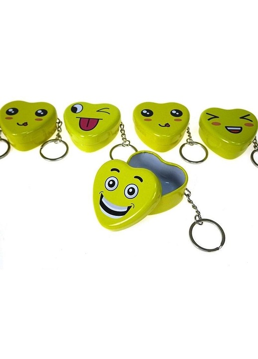 Breloc metalic ADAR set 12 buc multicolor 4,5x4cm