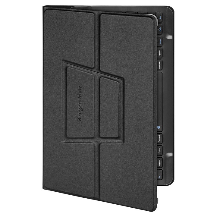 Husă cu tastatură pentru tabletă Kruger&Matz, Bluetooth, 250x156x23mm, negru