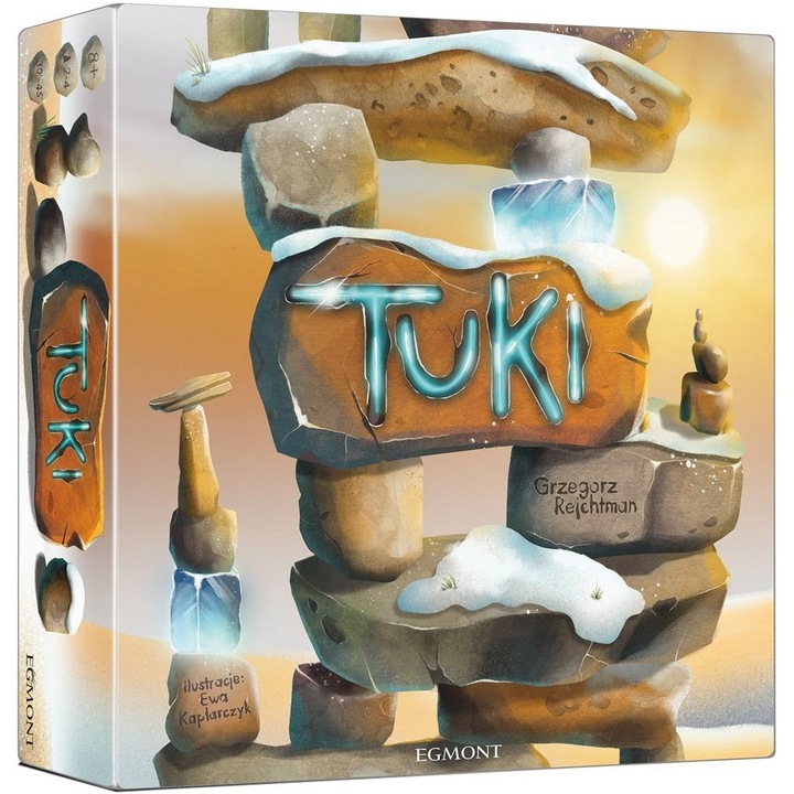 Egmont Inukshuk társasjáték, többszínű, 30x31x31cm, 1-4 játékos, 8+