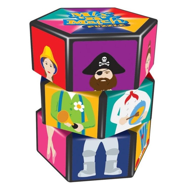 One for Fun Funko POP! forgatható puzzle figurákkal, vinilből, gyűjtői doboz ablakkal, többszínű, 1 db