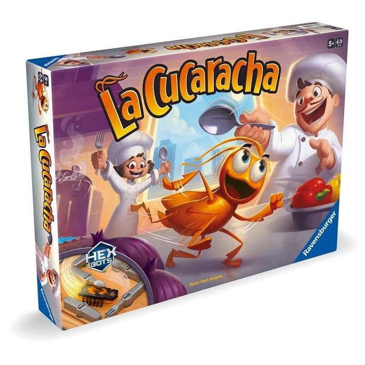 Настолна игра Ravensburger Zlap Karalucha интерактивна многоцветна 28x38см