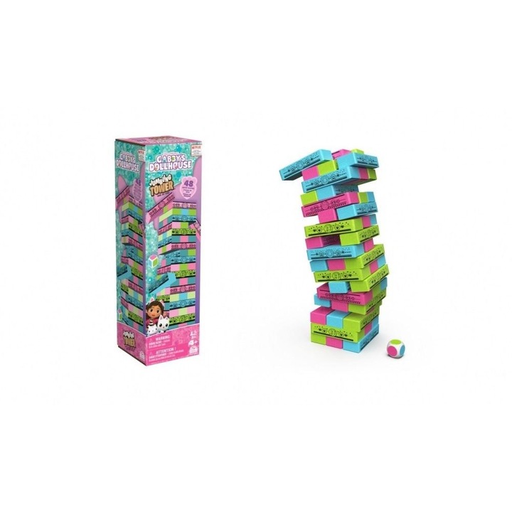 Joc de societate Spin Master Koci Domek Gabi multicolor 0x9x29cm