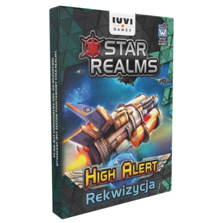 Star Realms High Alert, IUVI Games, extensie joc, multicolor, 0x7x10cm