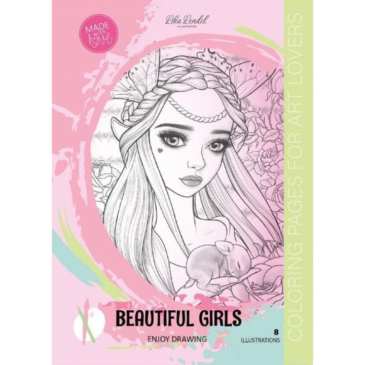 Figurina Fresh Fresh Beautiful Girls többszínű 22x30cm