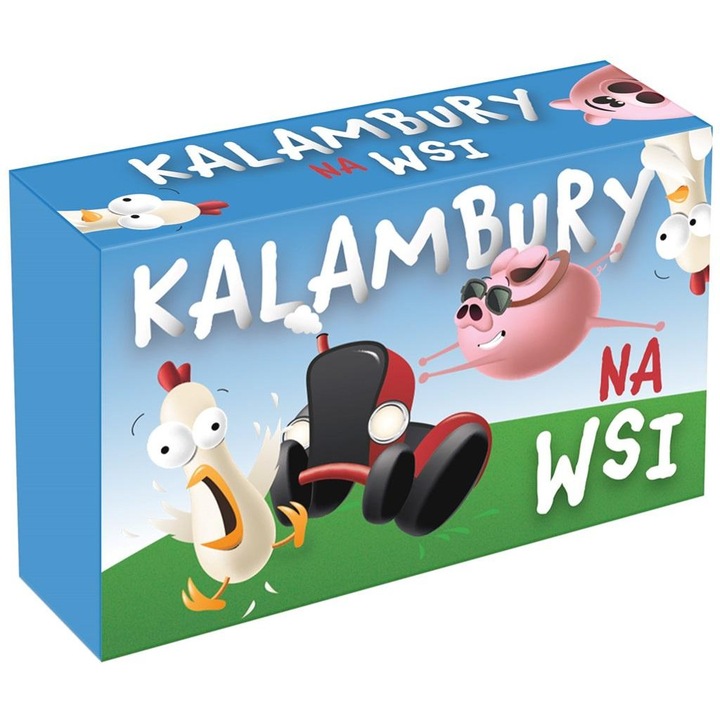 Kangur Kalambury na wsi Mini többszínű társasjáték 0x6x8cm